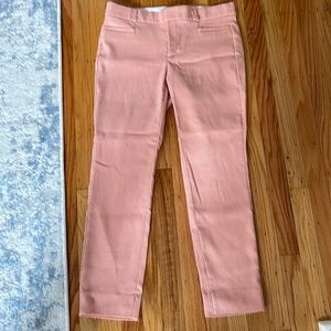 Women’s salmon colored work trousers
